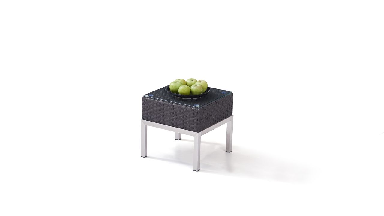 Tavolo in acciaio inossidabile Silva 42 cm